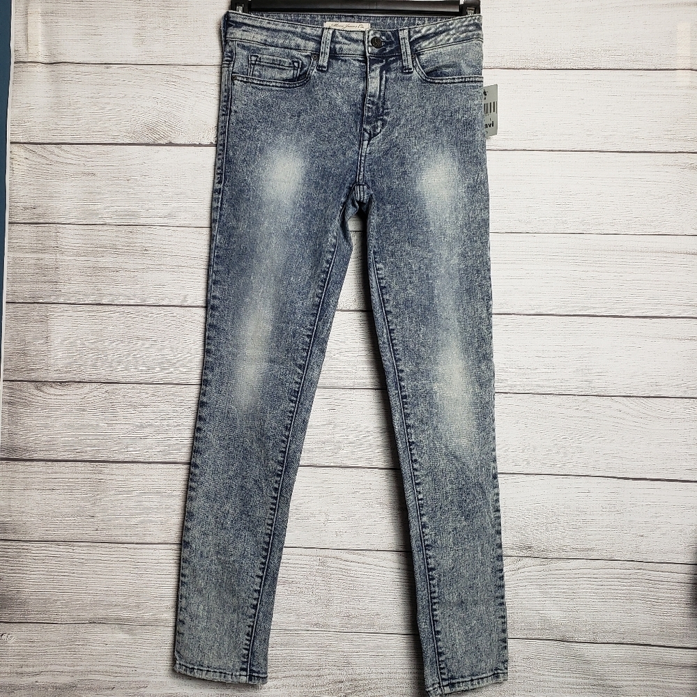 NWT Mavi Elisa Denim Jeans Y2K Stone Wash Womens‎ 26